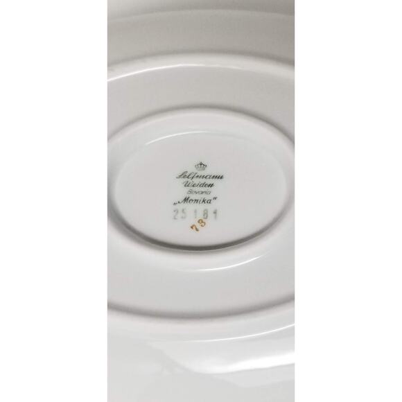 Seltmann Weiden Bavaria Monika Vintage Gold Rims Rare 64 PC Dinnerware China Set - Picture 13 of 16